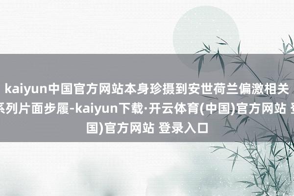 kaiyun中国官方网站本身珍摄到安世荷兰偏激相关方的一系列片面步履-kaiyun下载·开云体育(中国)官方网站 登录入口
