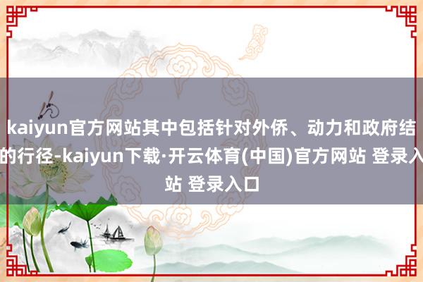kaiyun官方网站其中包括针对外侨、动力和政府结构的行径-kaiyun下载·开云体育(中国)官方网站 登录入口